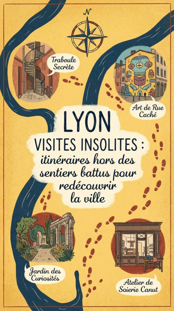 Lyon visites insolites : idées d’itinéraires hors des sentiers battus pour redécouvrir la ville