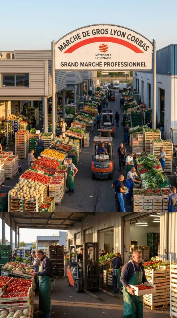 Marché de gros Lyon-Corbas : visiter le grand marché professionnel de la métropole lyonnaise